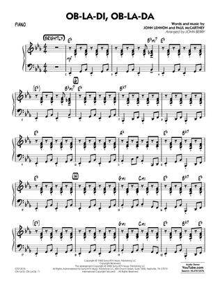 Ob-La-Di, Ob-La-Da (arr. John Berry) - Piano