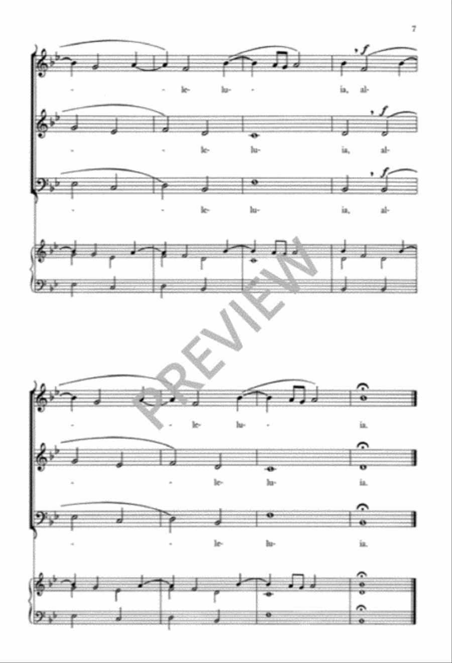 The Lord Is Risen The Lord Is Risen 3-Part scores gallery preview page 8