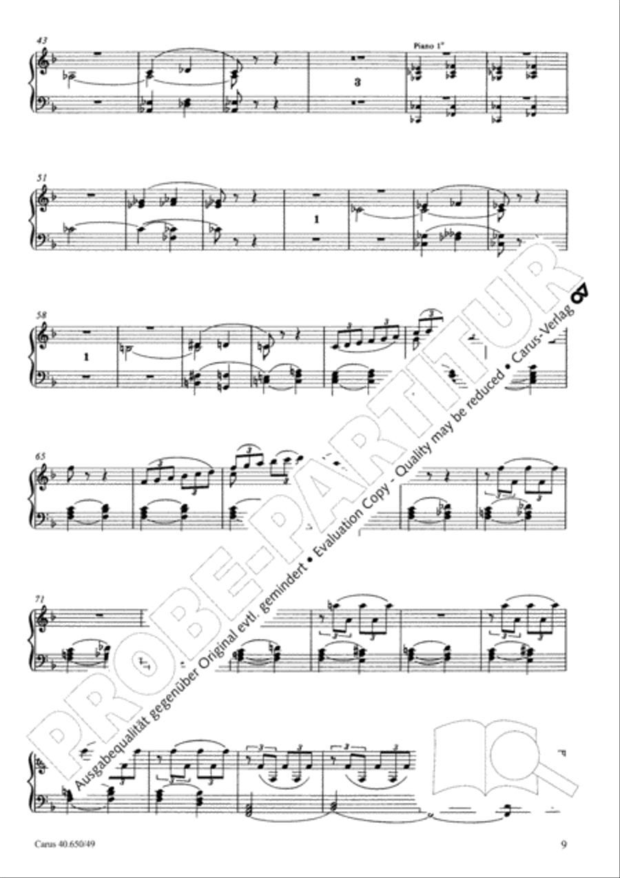 Petite Messe solennelle 4-Part scores gallery preview page 10