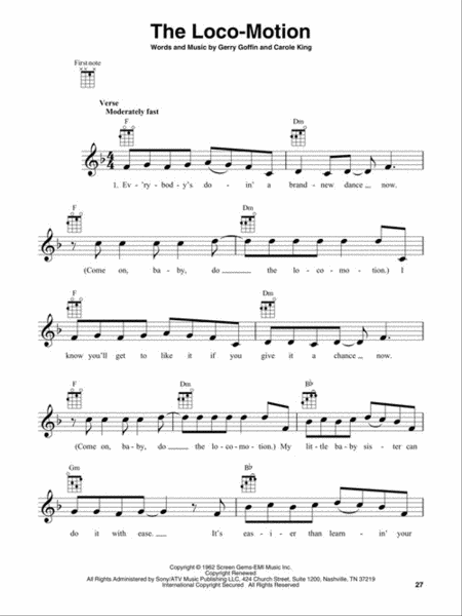 Beautiful - The Carole King Musical Ukulele scores gallery preview page 5