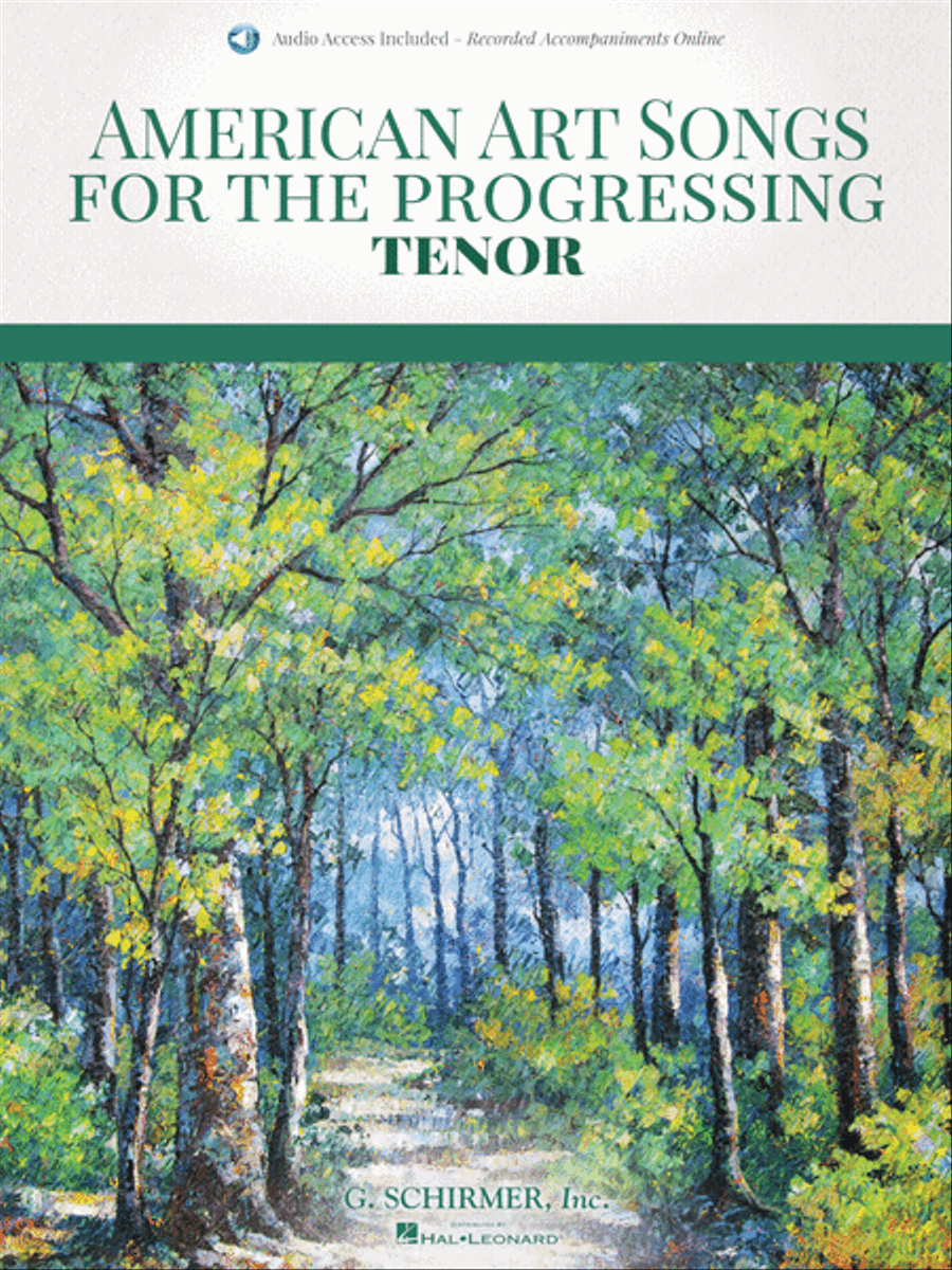 American Art Songs for the Progressing Singer - Tenor Voice Solo scores gallery preview page 1