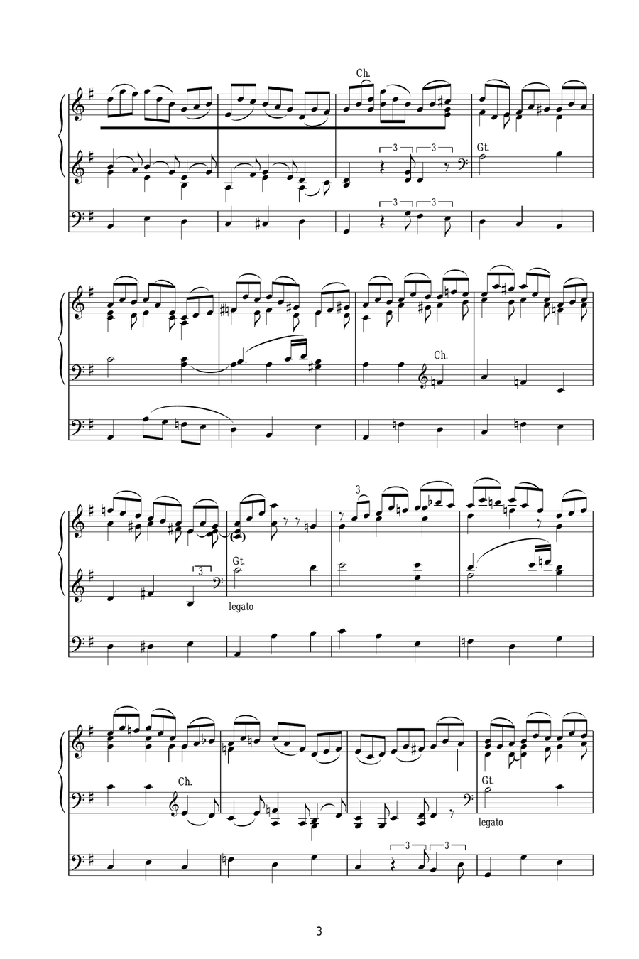 Jesu, Joy Of Man's Desiring (from Cantata 147) Piano scores gallery preview page 3