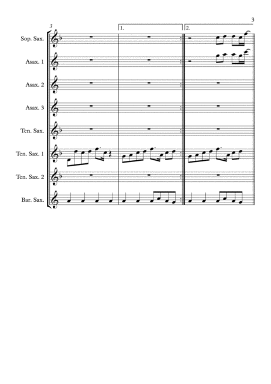 Superstition Superstition Woodwind Quintet scores gallery preview page 3