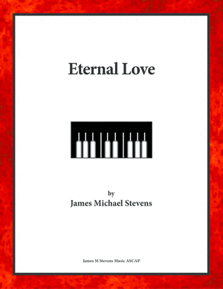 Book cover for Eternal Love - Romantic Piano