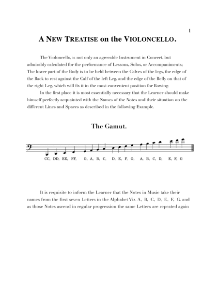 BRODERIP AND WILKINSON’S Complete Treatise for the VIOLONCELLO image number null