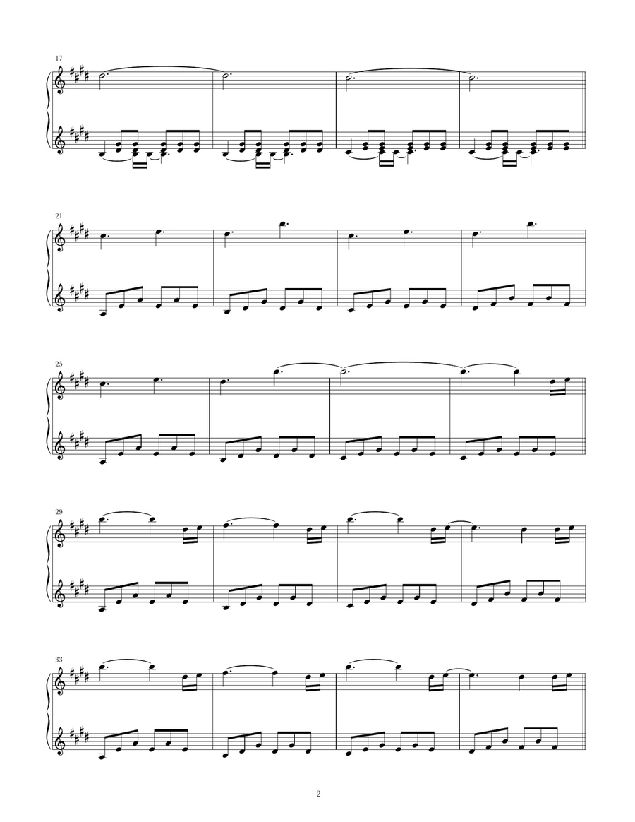 Grey Vals Piano Solo scores gallery preview page 2
