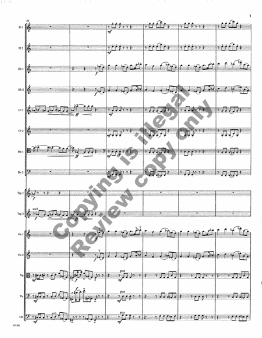 Symphony No. 1 Full Orchestra scores gallery preview page 5