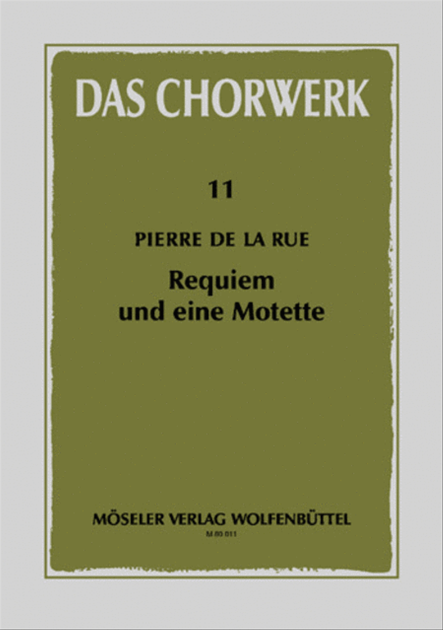 Requiem und eine Motette 4-Part scores gallery preview page 1