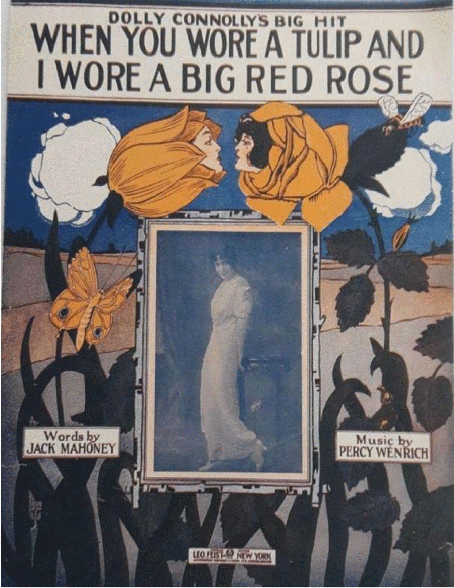 When You Wore A Tulip And I Wore A Big Red Rose Piano scores gallery preview page 1