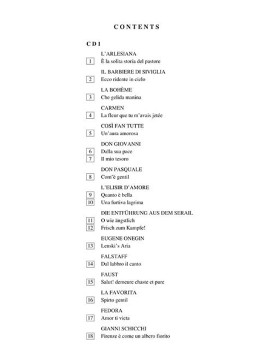 Arias for Tenor Voice Solo scores gallery preview page 3