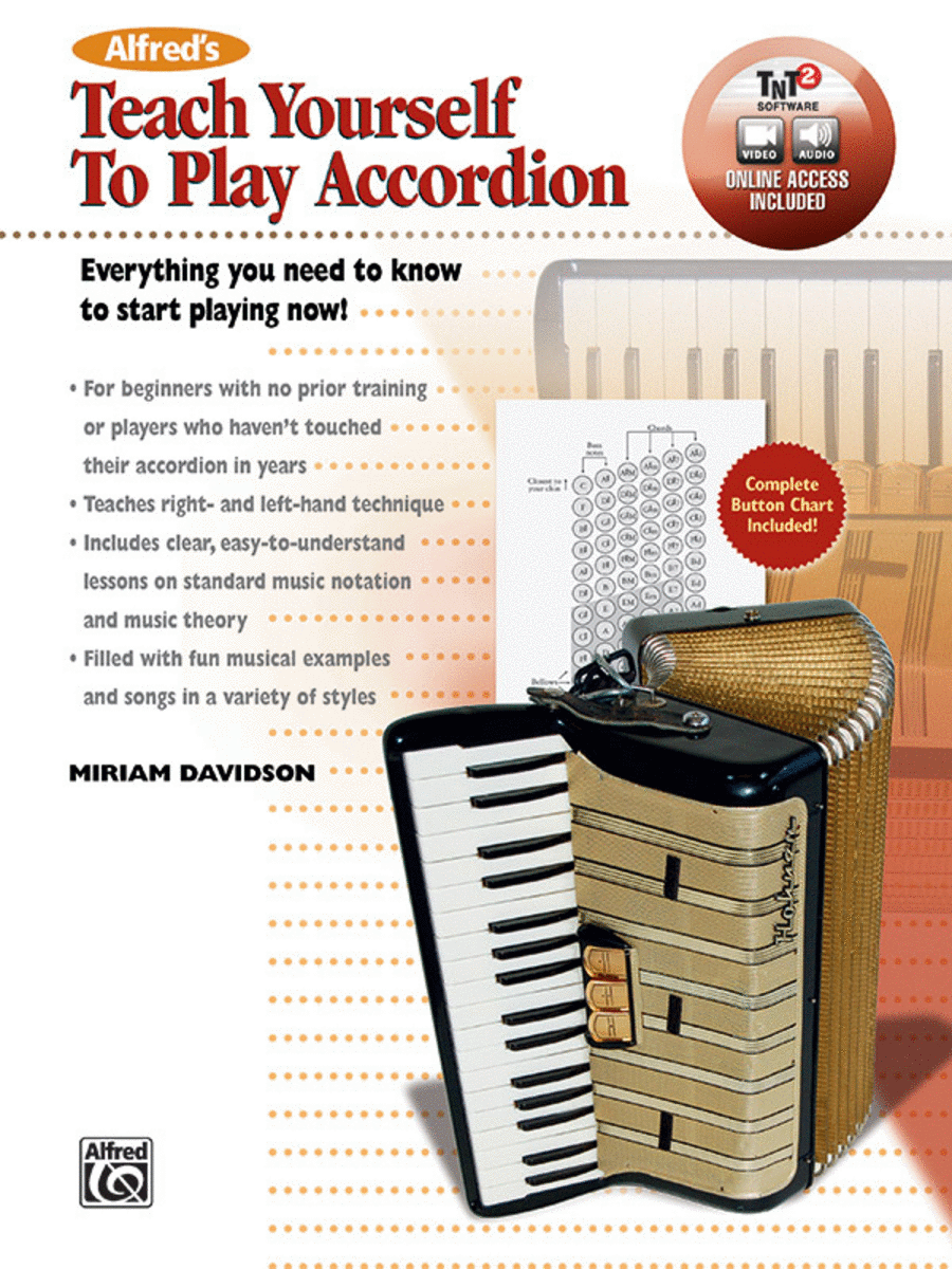 Alfred's Teach Yourself to Play Accordion Accordion scores gallery preview page 1