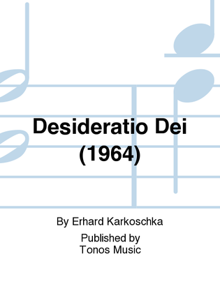 Desideratio Dei (1964)