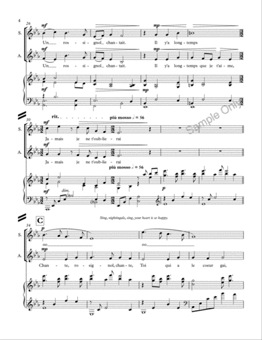 A La Claire Fontaine SA scores gallery preview page 4