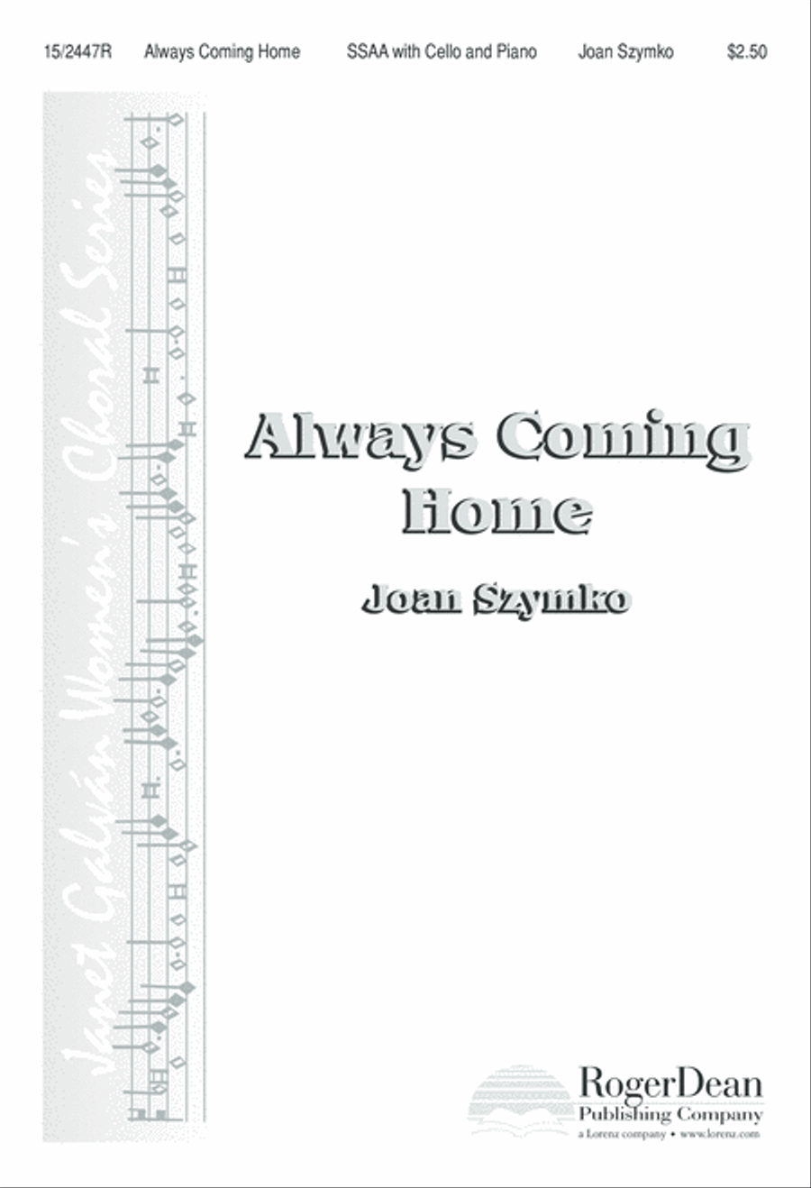 Always Coming Home Always Coming Home SSAA scores gallery preview page 2