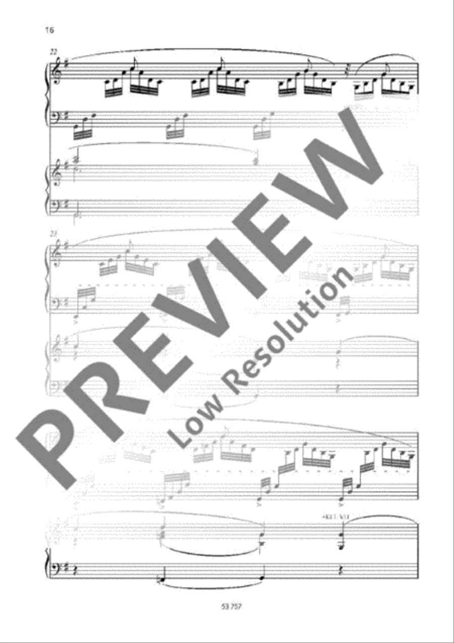 Introduction and Allegro appassionato G major Piano scores gallery preview page 15