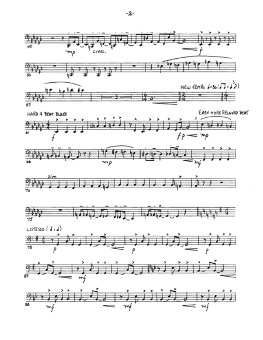Porgy and Bess Suite - Tuba Brass Ensemble scores gallery preview page 2