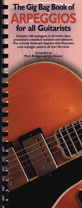 Book cover for The Gig Bag Book of Arpeggios for All Guitarists