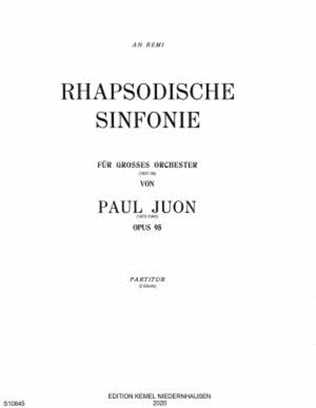 Rhapsodische Sinfonie f-moll