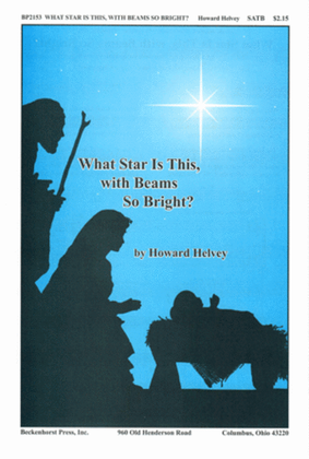 Book cover for What Star Is This, with Beams So Bright?