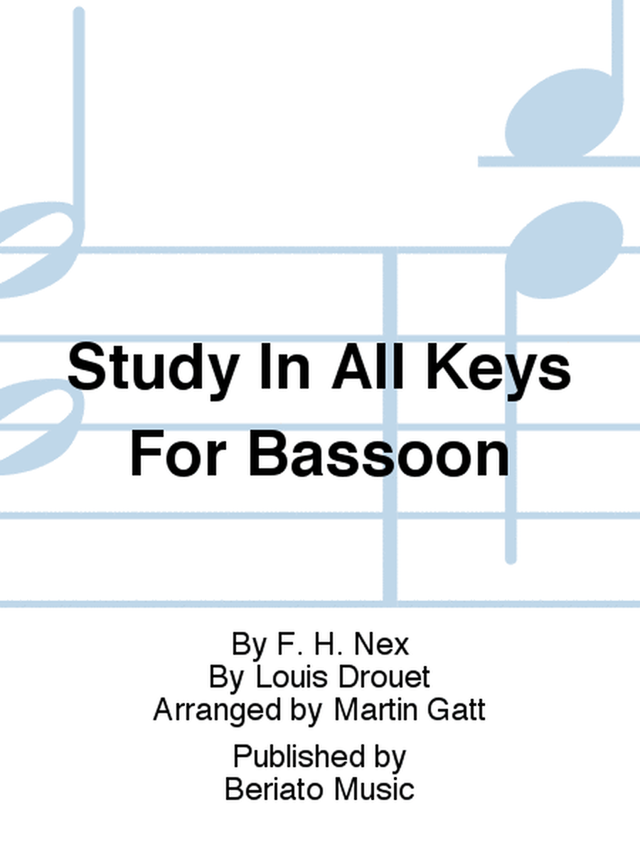 Study In All Keys For Bassoon
