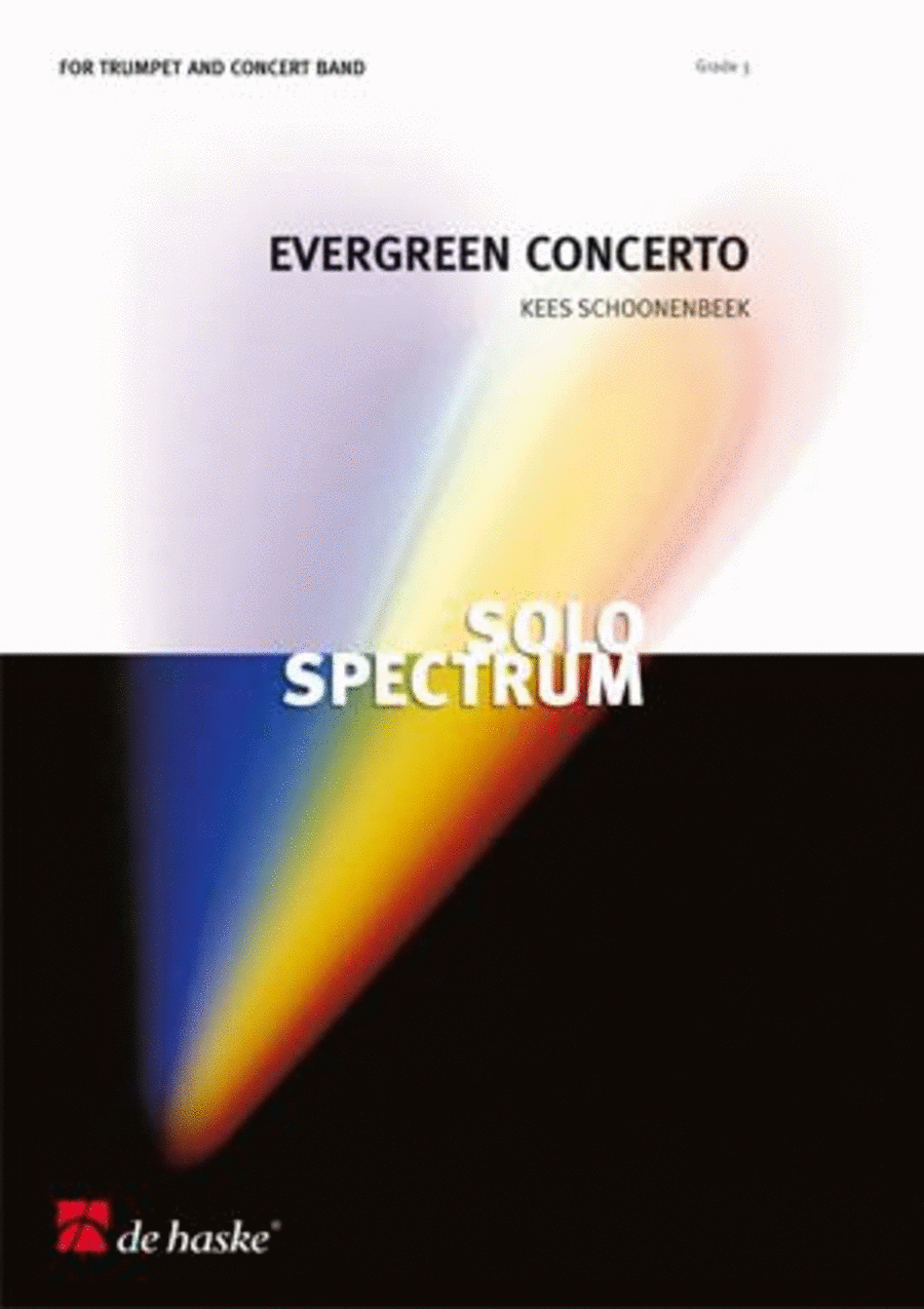 Evergreen Concerto Concert Band scores gallery preview page 1