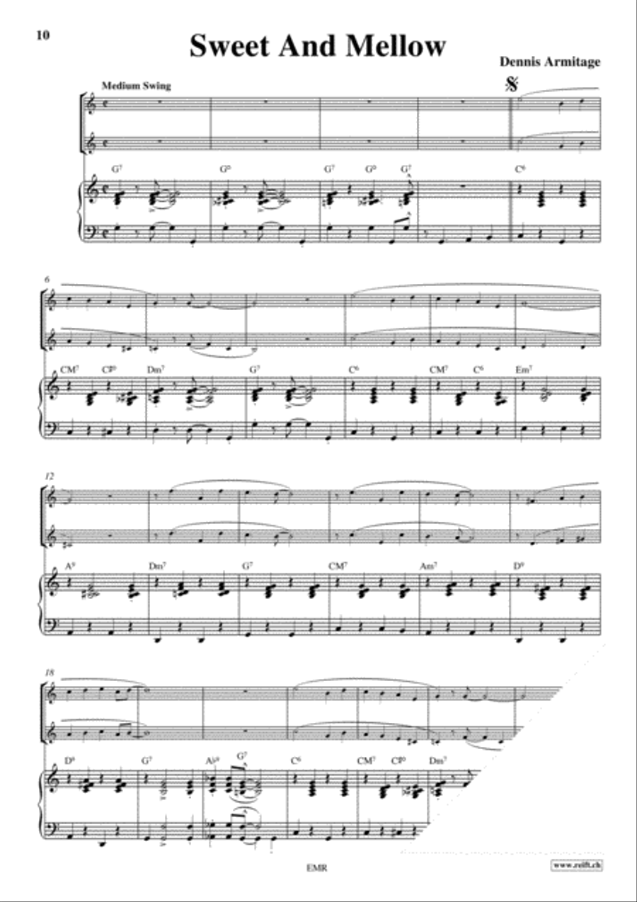 Swing Woodwind Ensemble scores gallery preview page 5