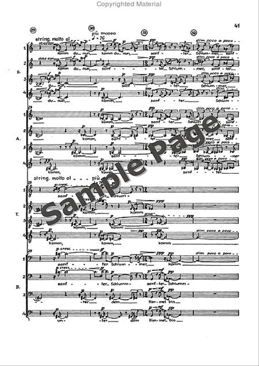 3 Phantasien 3 Phantasien 4-Part scores gallery preview page 42