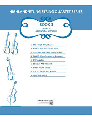 Book cover for Highland/Etling String Quartet Series: Book 3