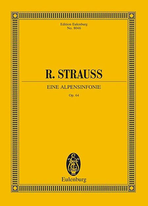 Book cover for Eine Alpensinfonie, Op. 64
