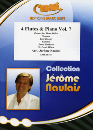 Book cover for 4 Flutes & Piano Vol. 7
