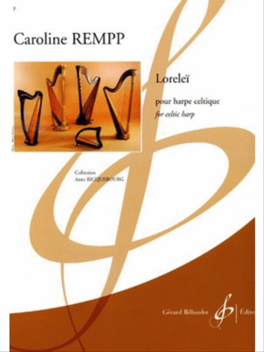 Lorelei Celtic Harp scores gallery preview page 1