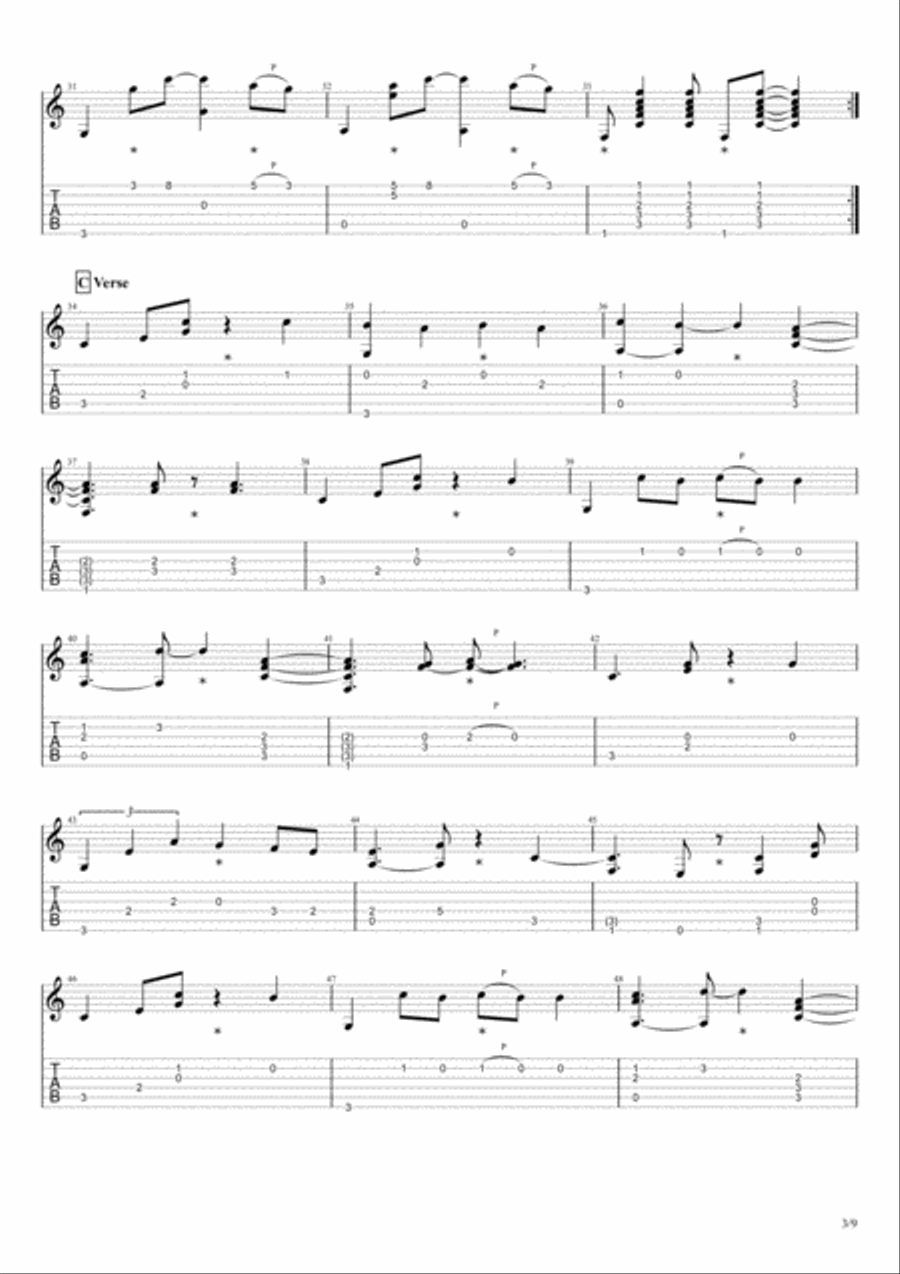 So Lonely So Lonely Electric Guitar scores gallery preview page 3