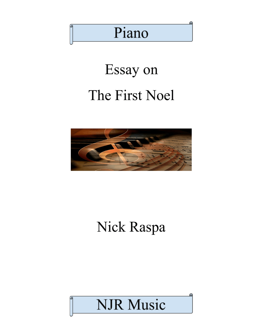 Essay on The First Noel (piano) elementary Piano Method scores gallery preview page 1