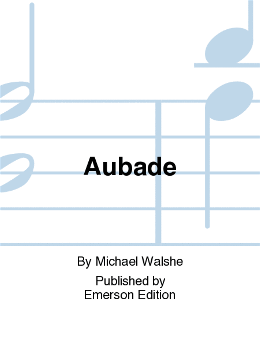 Aubade Aubade Chamber Music scores gallery preview page 1