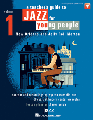 Book cover for A Teacher's Resource Guide to Jazz for Young People – Volume 1