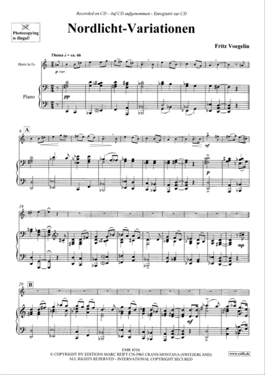 Nordlicht Variationen Nordlicht Variationen Horn scores gallery preview page 4