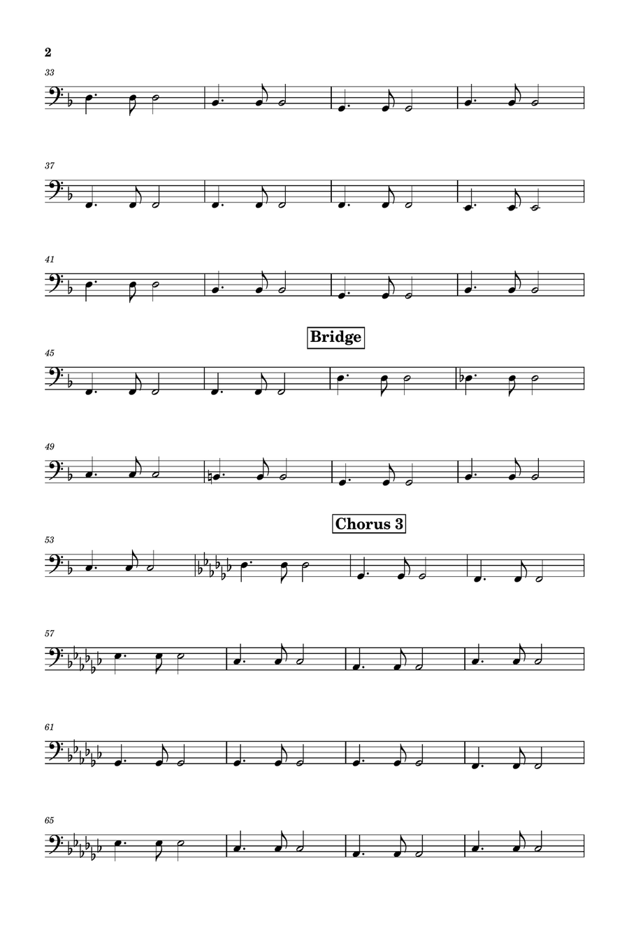 I Promise I Promise Bass Guitar scores gallery preview page 2
