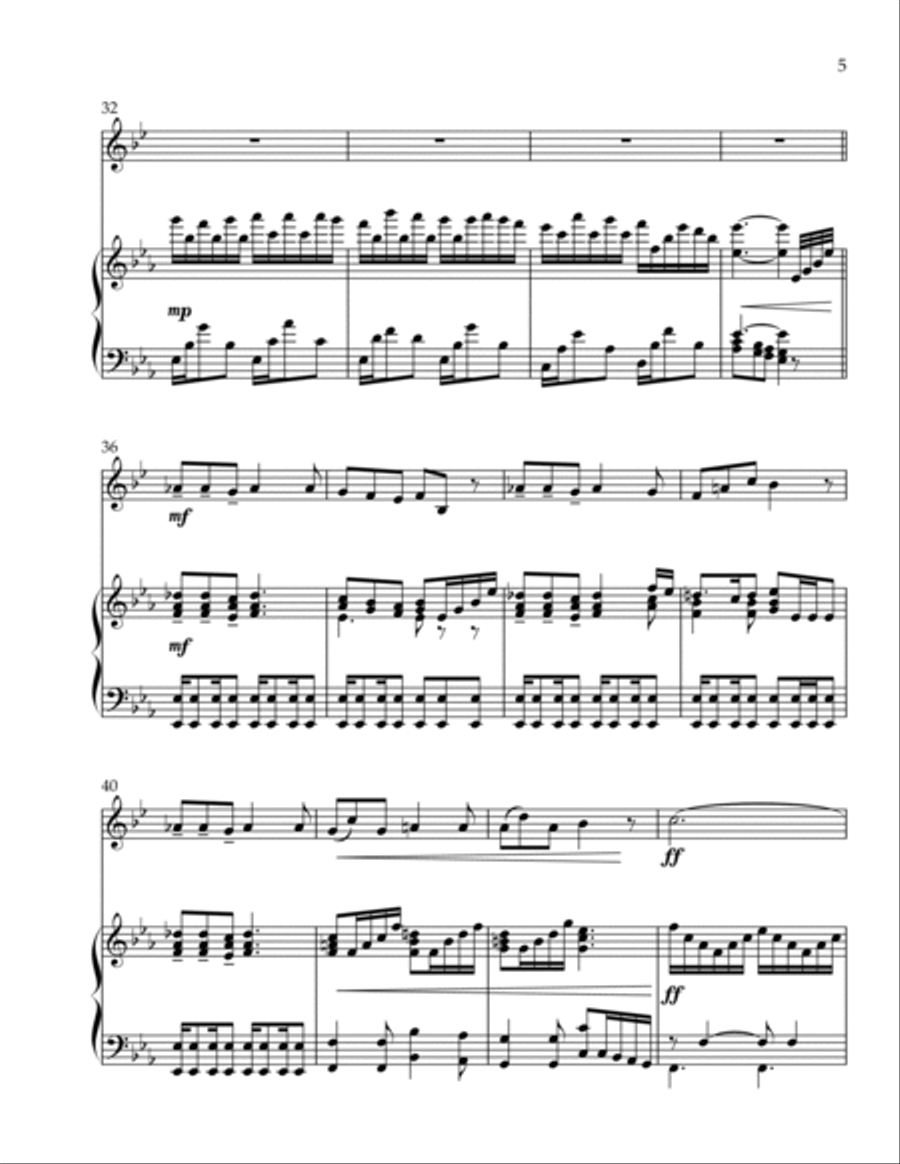 Great Is The Lord Horn scores gallery preview page 5