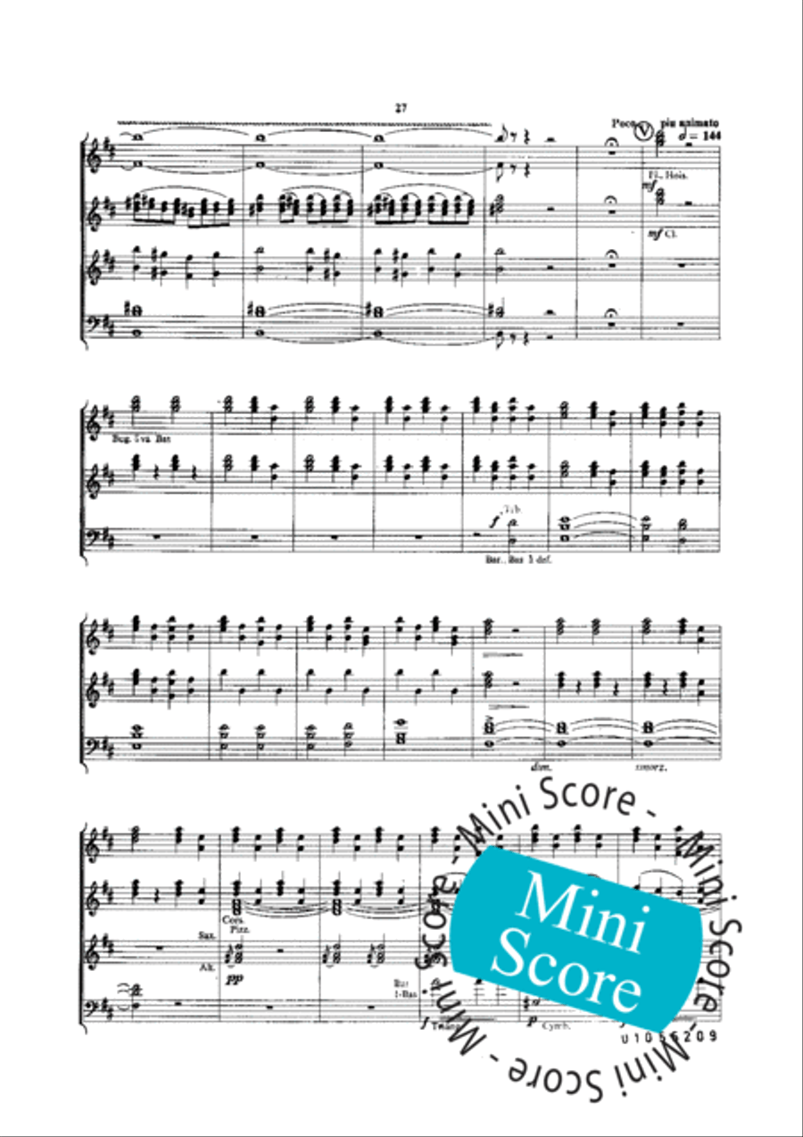 La Grande Paque Russe Concert Band scores gallery preview page 29
