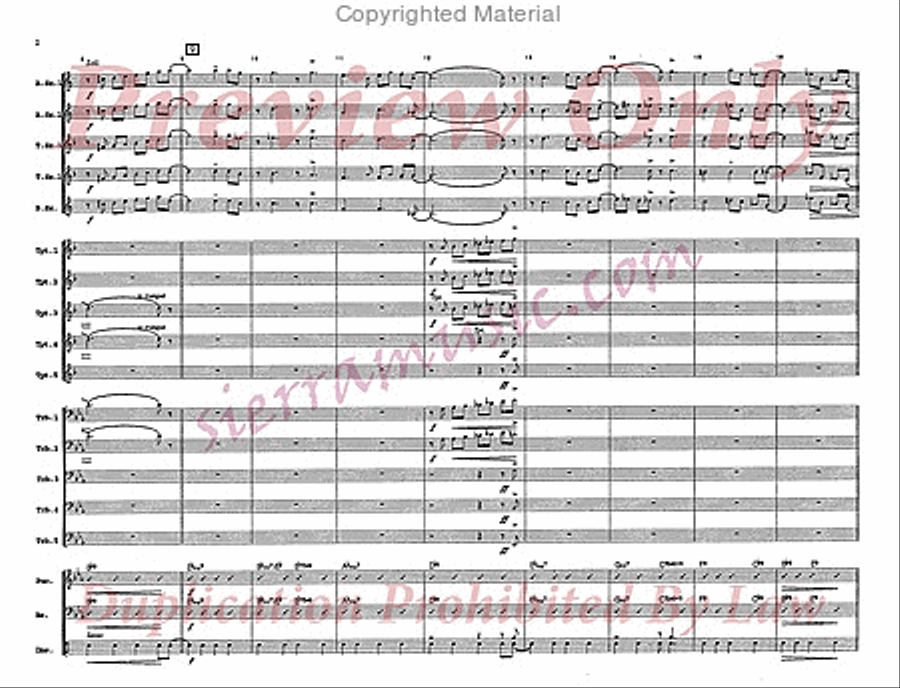 A Foggy Day A Foggy Day Jazz Ensemble scores gallery preview page 3