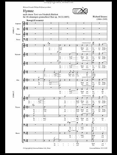 Hymne Op. 34/2 (Antheme)