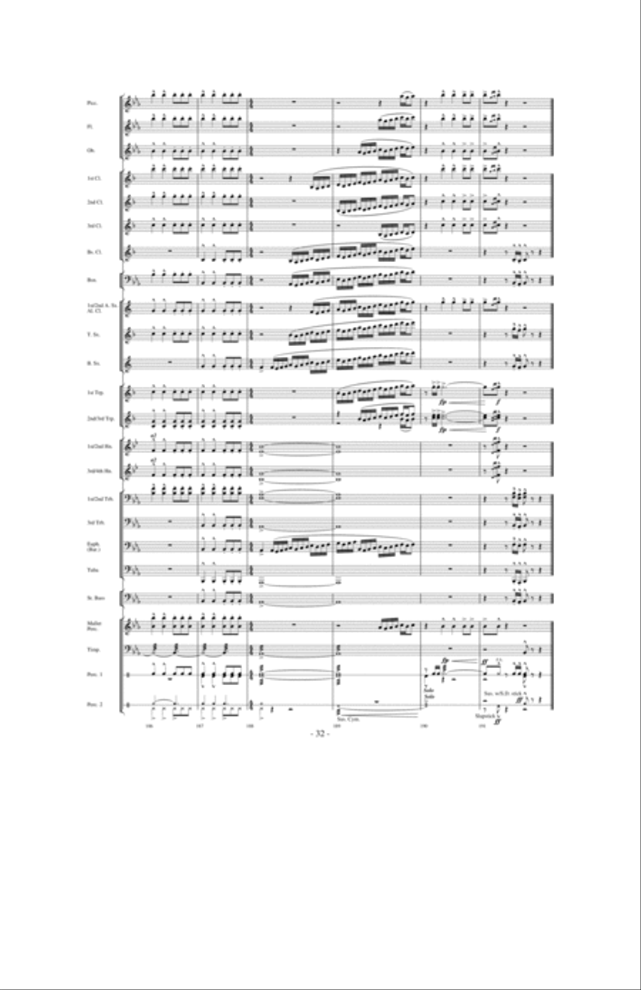 Moonscape Moonscape Concert Band scores gallery preview page 31