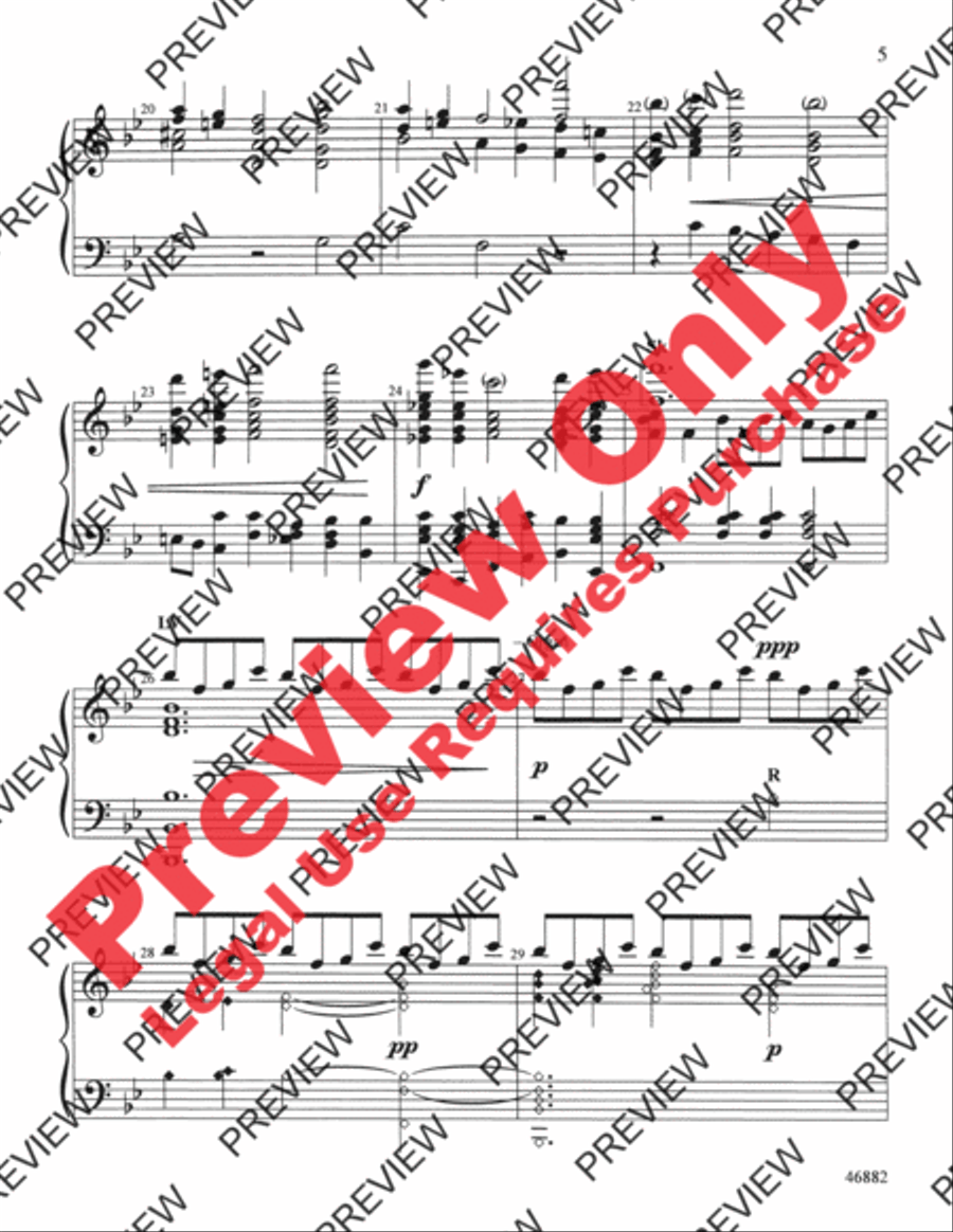 All Praise and Glory All Praise and Glory Handbell Choir scores gallery preview page 5