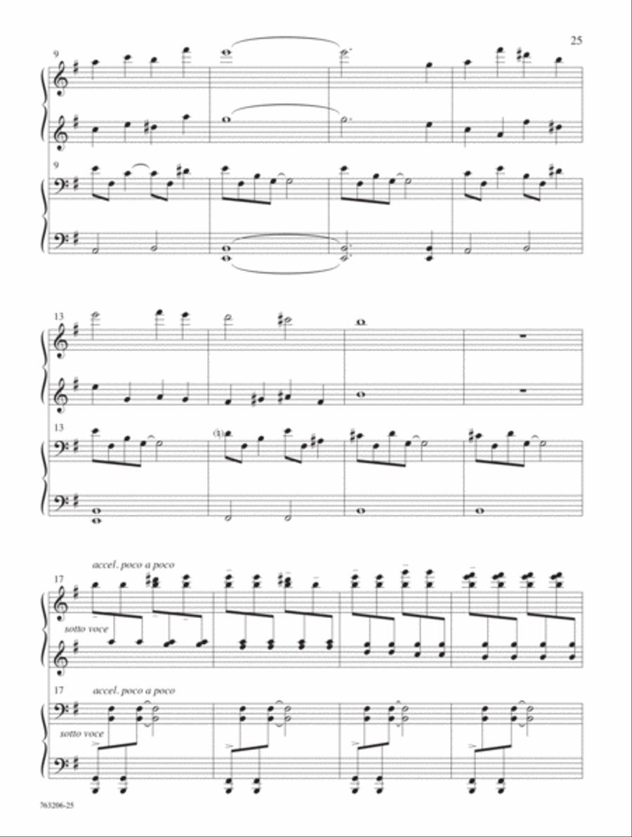 Piano Artistry for Four Hands Piano Duet scores gallery preview page 23