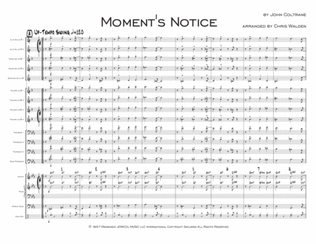 Book cover for Moment's Notice