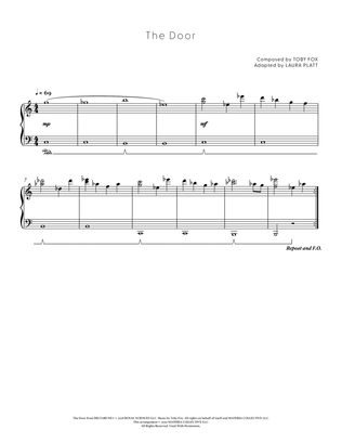 The Door (DELTARUNE - Piano Sheet Music)