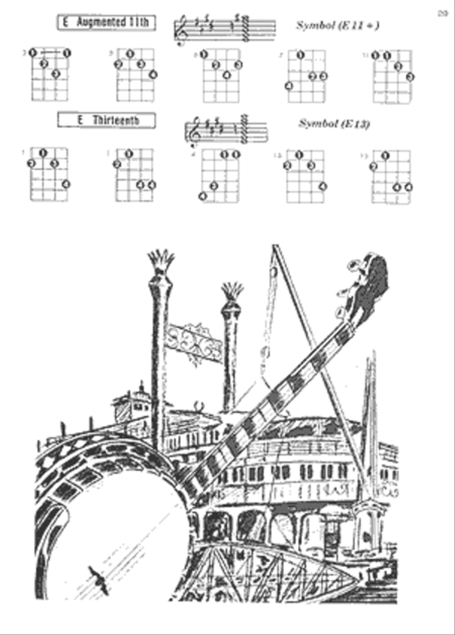 Tenor Banjo Chord Encyclopedia Banjo scores gallery preview page 2