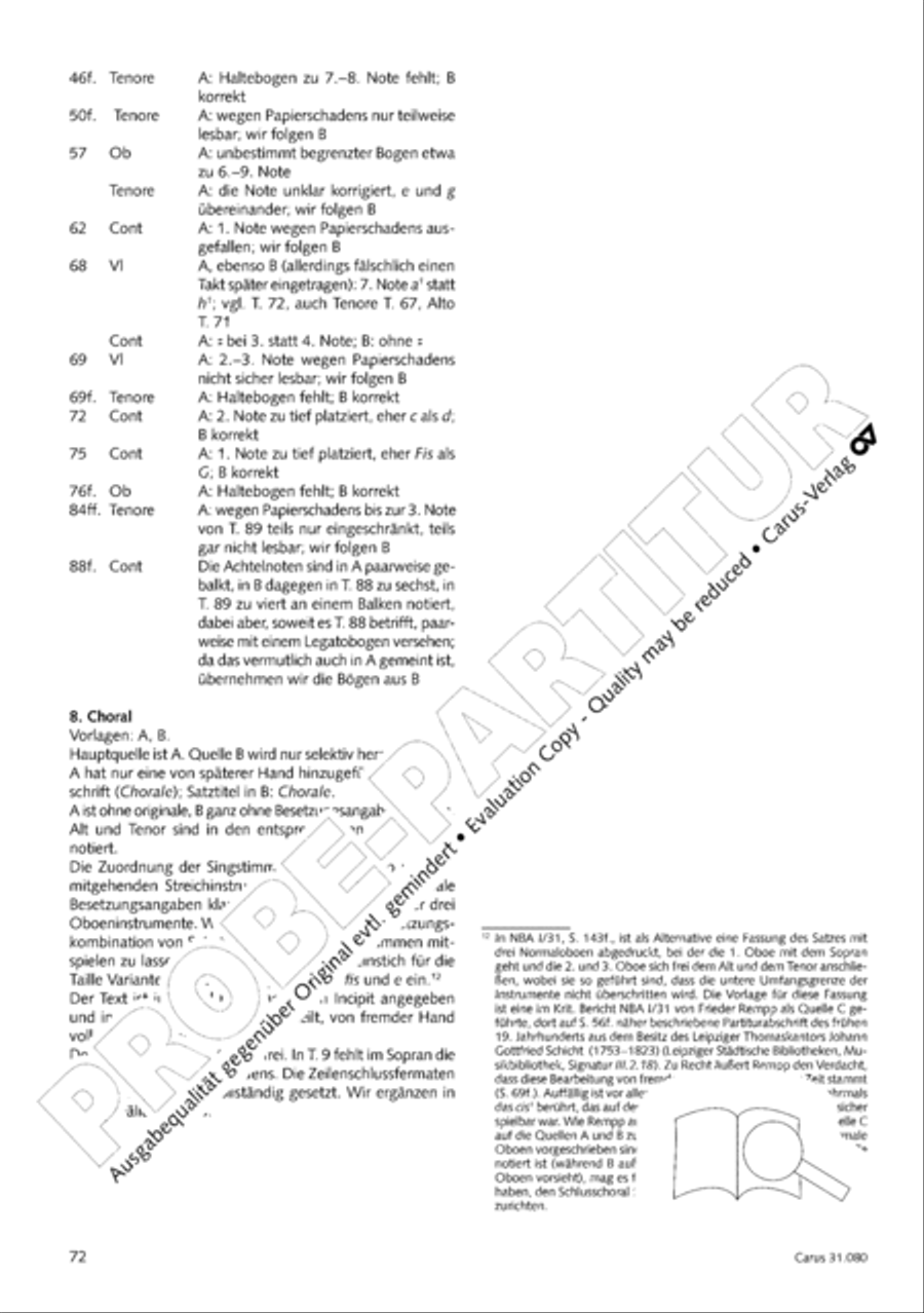 A mighty fortress is our God (Ein feste Burg ist unser Gott) 4-Part scores gallery preview page 73