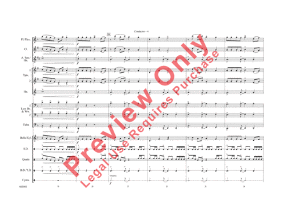 Good Time Marching Band scores gallery preview page 5