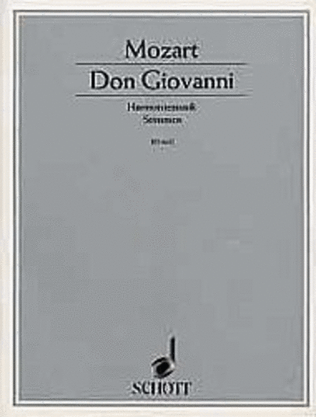 Mozart Don Giovanni Kv527 Wind